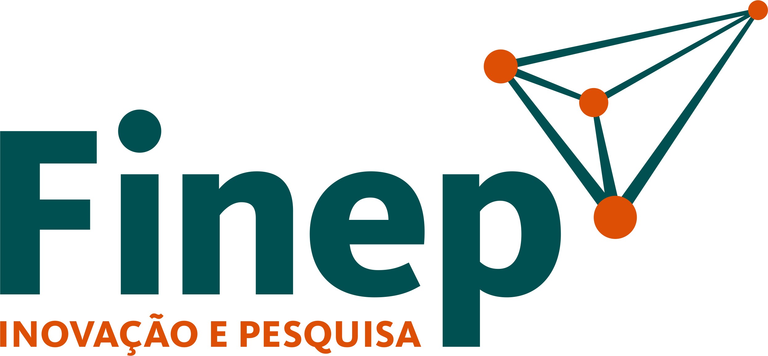 Logotipo da FINEP — Financiadora de Estudos e Projetos